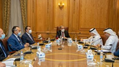 صورة وزير الدولة للإنتاج الحربى و المدير العام لمجلس الإمارات للشركات الدفاعية 