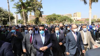 صورة وزير التعليم العالي يتفقد جامعة عين شمس في اليوم الأول للعام الدراسي الجديد