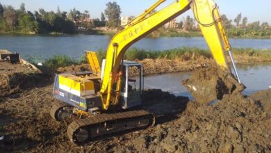 صورة  إزالة ٧٠ ألف حالة تعدى على نهر النيل منذ انطلاق حملة انقاذ النهر