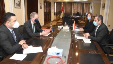 صورة نائب  وزير الإسكان يلتقي السفير السويدي بالقاهرة لبحث التعاون المشترك