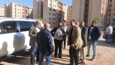 صورة مسئولو الإسكان  يتفقدون الوحدات السكنية بالمبادرة الرئاسية سكن لكل المصريين بمدينة أكتوبر الجديدة