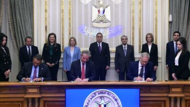 صورة رئيس الوزراء يشهد مراسم توقيع اتفاق إطاري للتعاون في مشروعات الطاقة المتجددة
