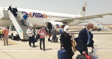 صورة مطار مرسى علم يستقبل 17 رحلة دولية بينها 4 رحلات تشيكية و5 ألمانية