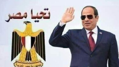 صورة المصريون بقيادة رئيسهم يعطون درس قاسي للعالم أجمع