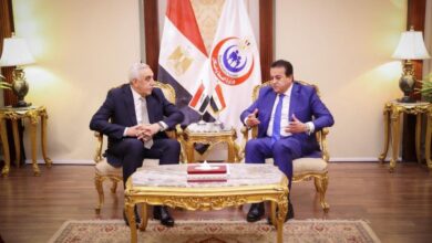 صورة وزير الصحة يستقبل سفير دولة العراق لدى مصر لبحث سُبل تعزيز التعاون بين البلدين