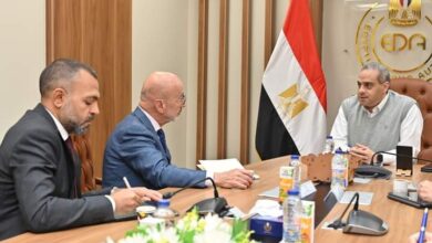 صورة رئيس هيئة الدواء المصرية يجتمع مع الرئيس التنفيذي للمنظمة الأمريكية لبحث وتصنيع الدواء بمنطقتي الشرق الأوسط وأفريقيا