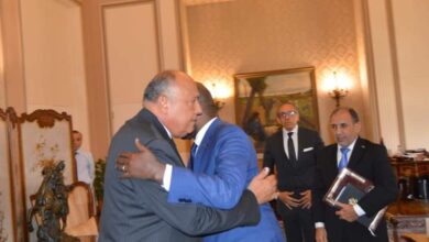 صورة وزير الخارجية يستقبل وزير الشؤون الخارجية والتعاون والموريتانيين في الخارج