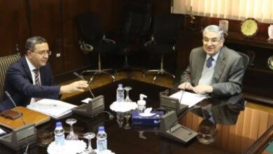 صورة وزير الكهرباء يستقبل سفير الهند بالقاهرة لدعم سبل التعاون