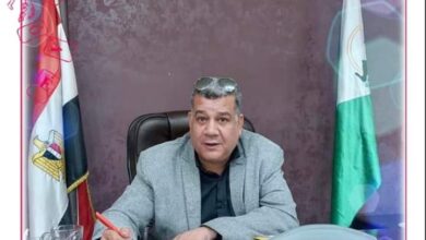 صورة مجدي غنيمي.. مديرًا لإدارة الوراق التعليمية