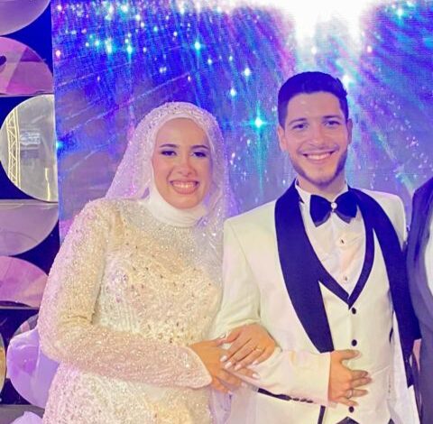 زفاف المهندس عمر أحمد على الدكتورة دنيا ماهر